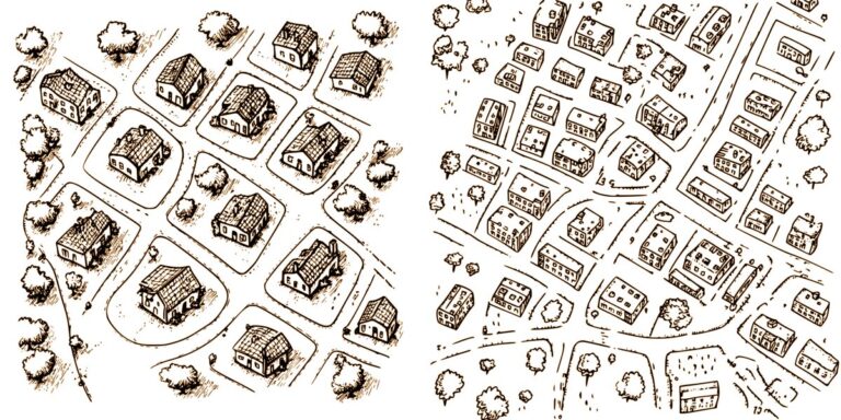 French Garden Hill neighborhood